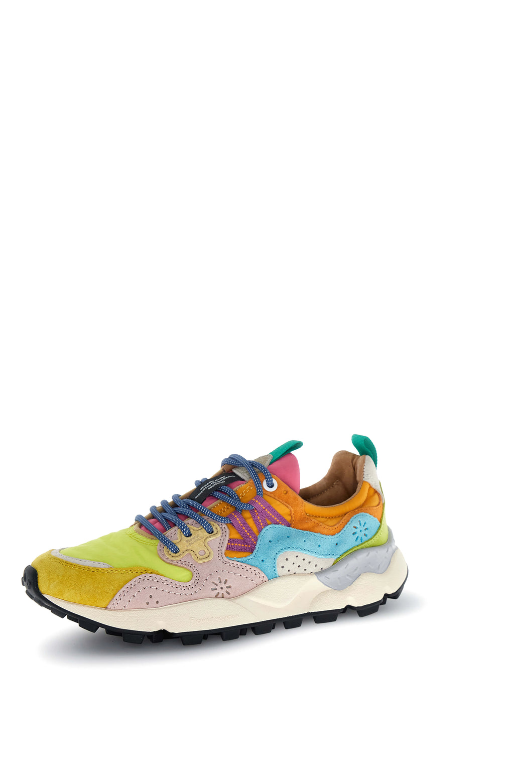 FLOWER MOUNTAIN Yamano 3 Woman Suede/nylon Yellow: multicolor кроссовки для женщин