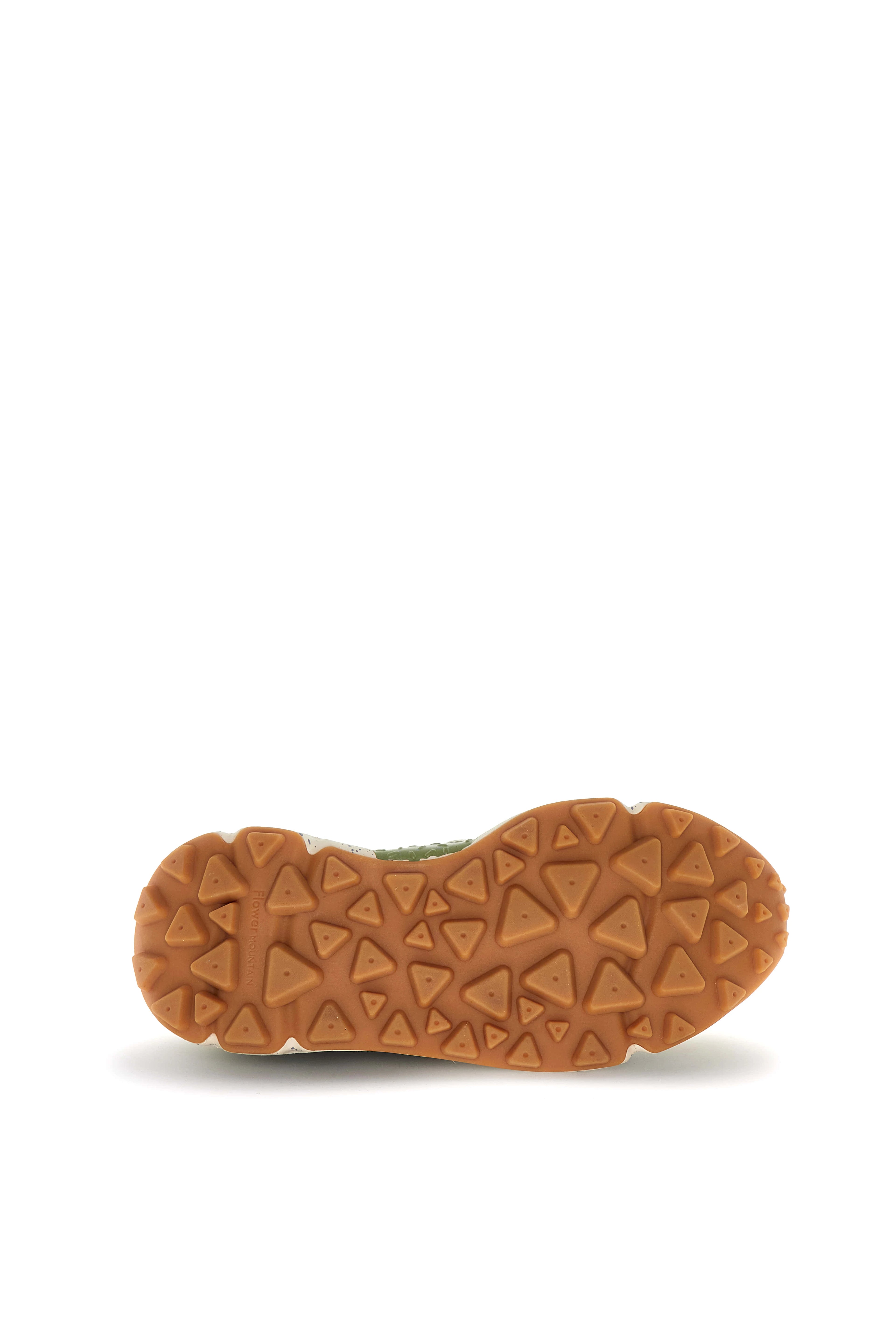 FLOWER MOUNTAIN Yamano 3 UNI Suede/nylon Ocher: naranja sneakers unisex
