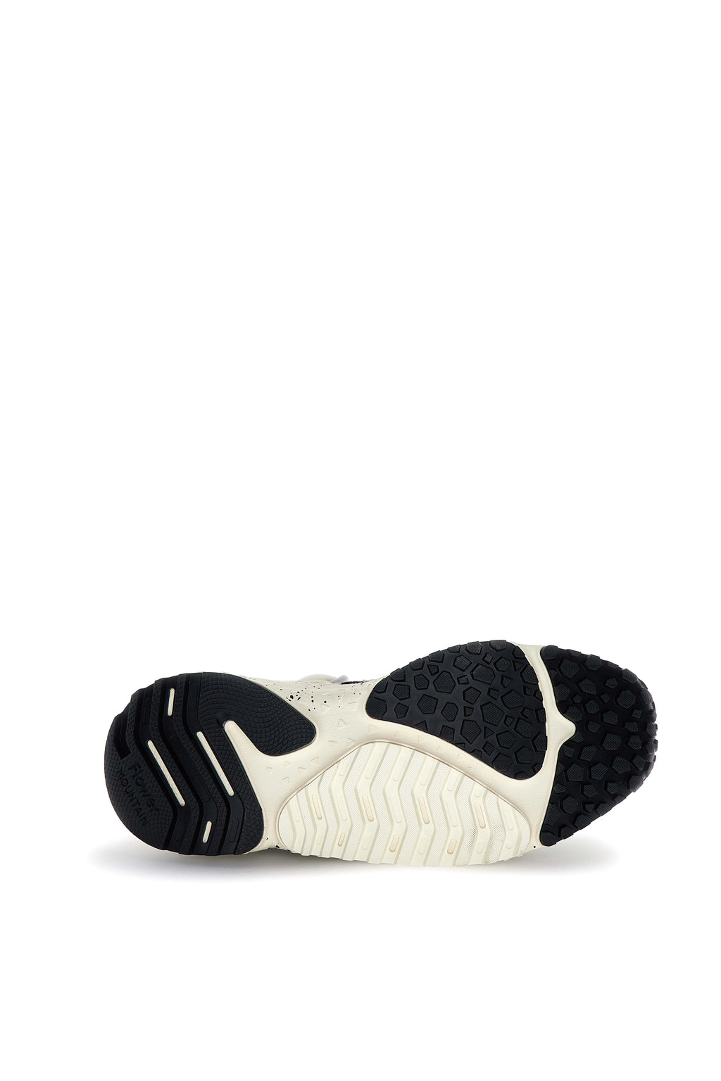 FLOWER MOUNTAIN Yamabushi UNI Suede/nylon Ripstop Cream: blanc vambes unisex
