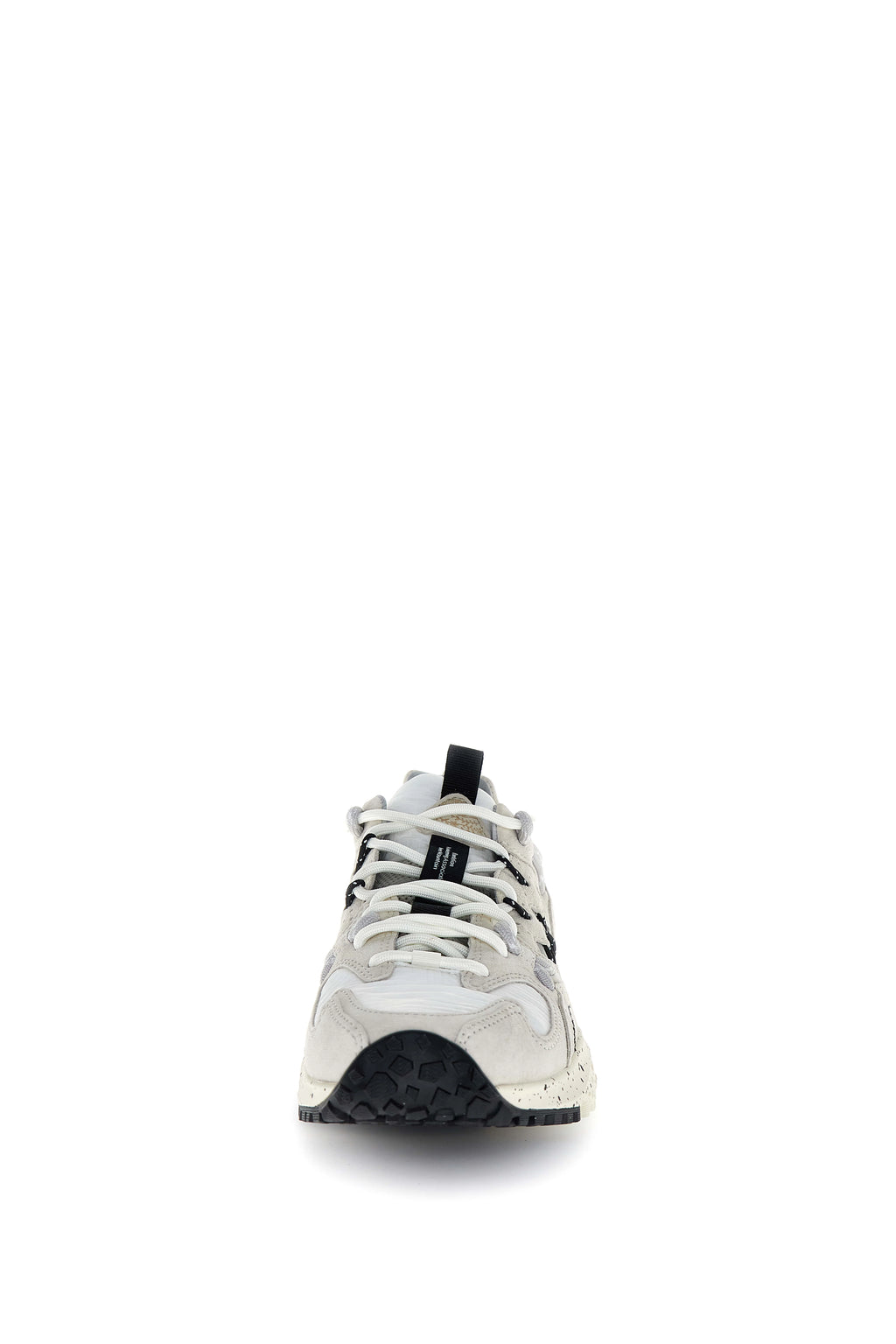 FLOWER MOUNTAIN Yamabushi UNI Suede/nylon Ripstop Cream: blanc vambes unisex
