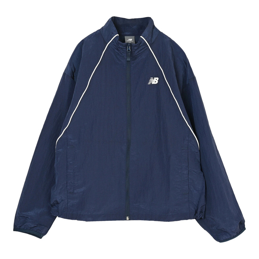 NEW BALANCE Sport Legacy Jacket: blau jaqueta per a dona