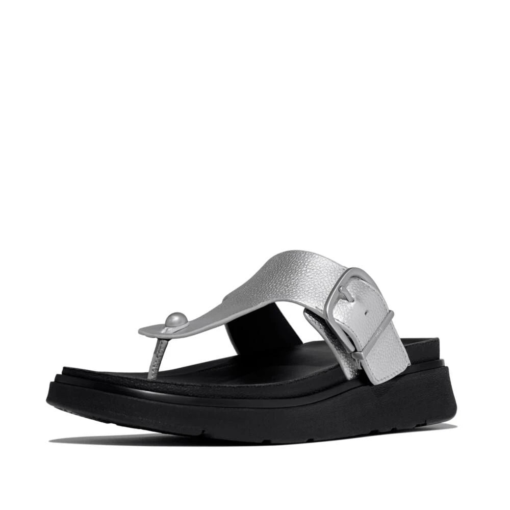 FITFLOP W Gen-ff Buckle Silver: シルバー サンダル レディース