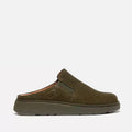 FITFLOP | MULES | MUJER | W GEN-FF ELASTICATED SUEDE MULES DEEP OLIVE | VERDE
