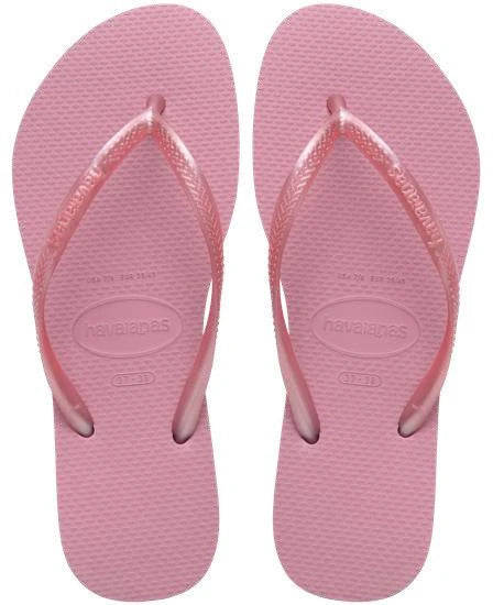 HAVAIANAS SLIM Chiffom ROSE: pink flip-flops for women