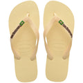 HAVAIANAS Brasil LOGO Buttercream: beix xancletes per a home