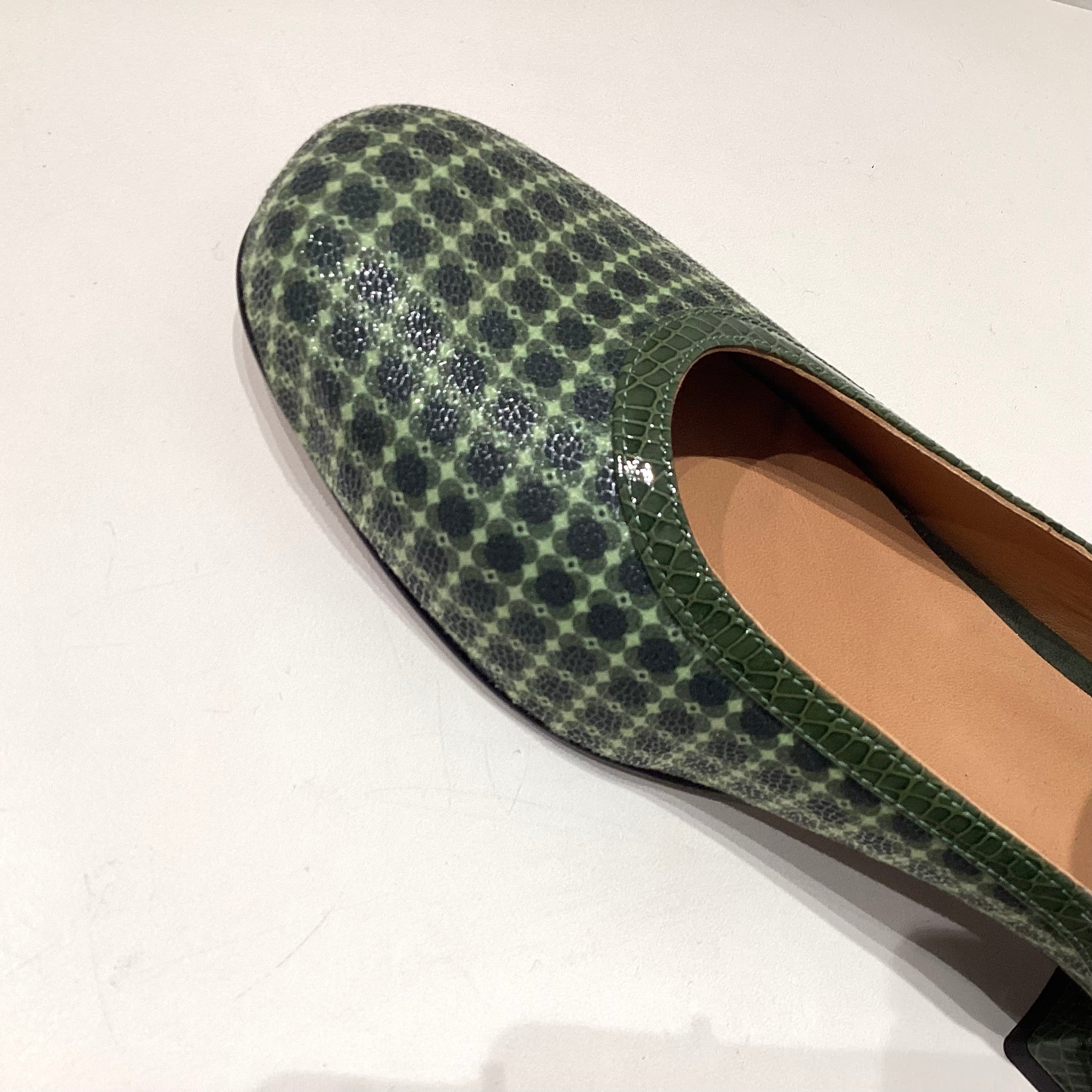 AUDLEY GEO Verde: grün Schuhe für Damen