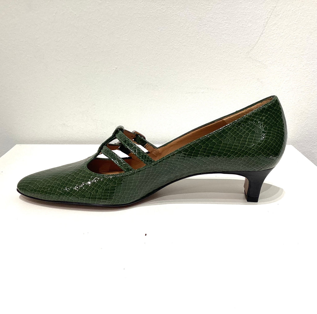 AUDLEY Kalia Calgary Vosgos: grün Schuhe für Damen