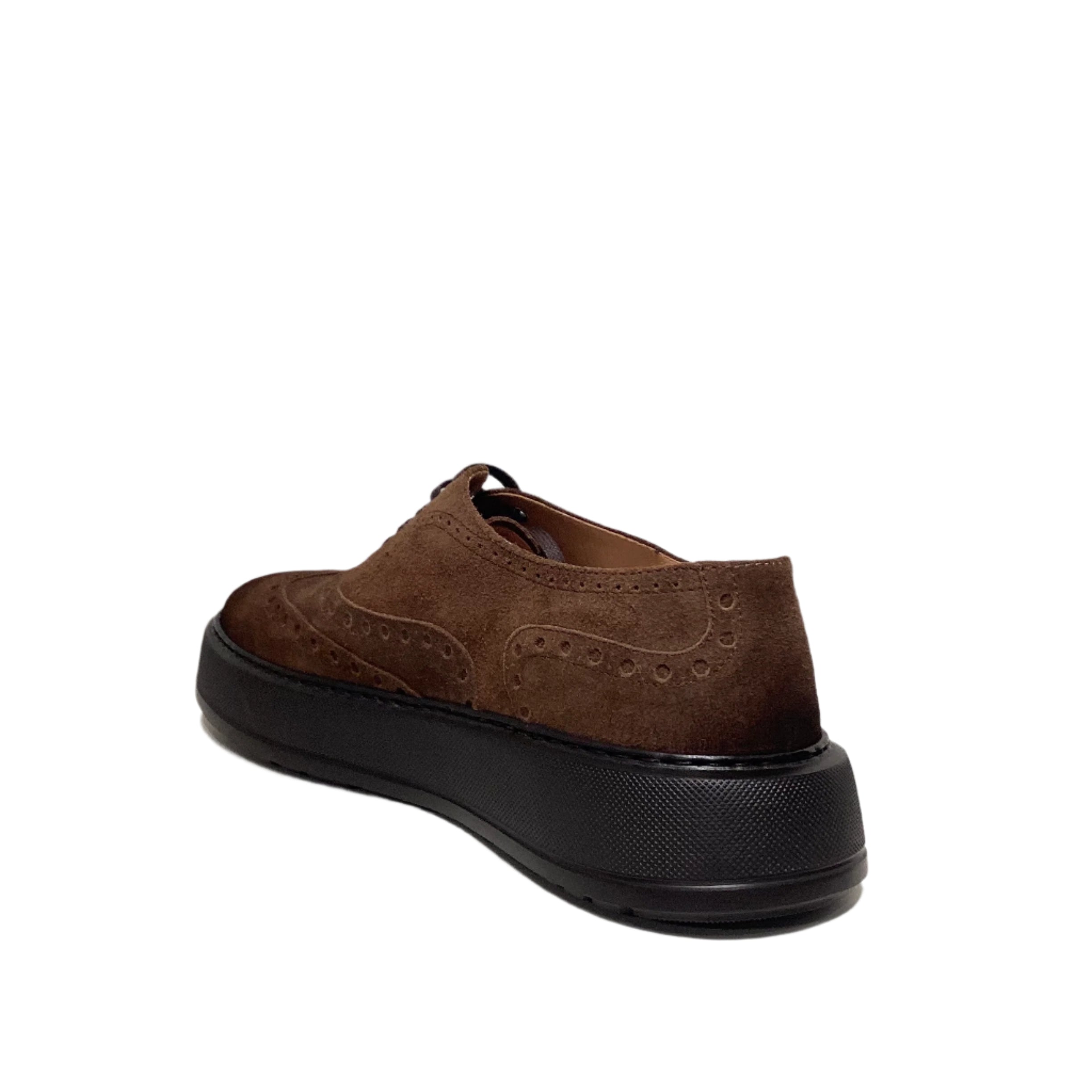 LUIS GONZALO 1966 Deportivo Casco Arabiga: brown shoes for men