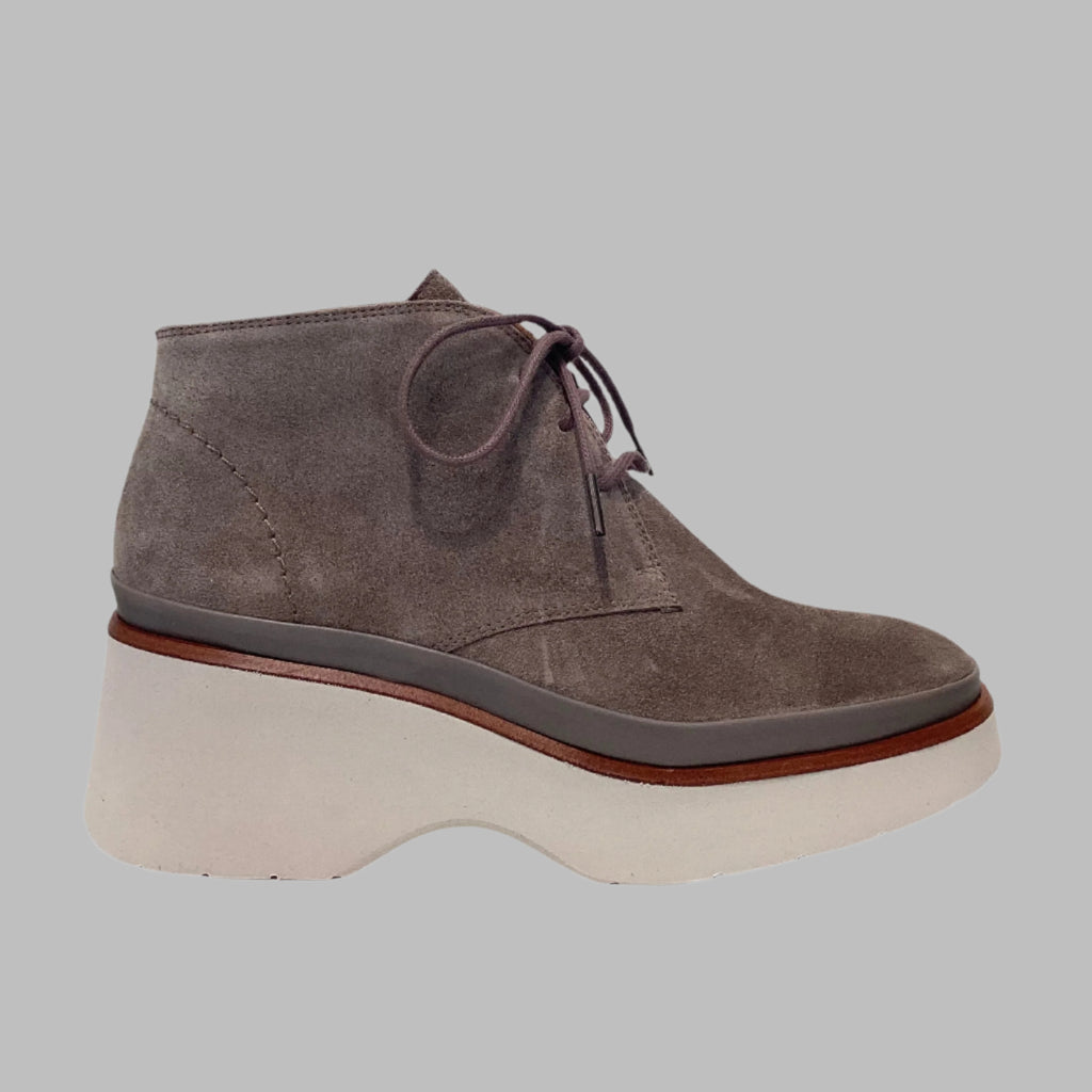 PONS QUINTANA | BOTINES | MUJER | RAQUEL TOPO VELOUR | GRIS