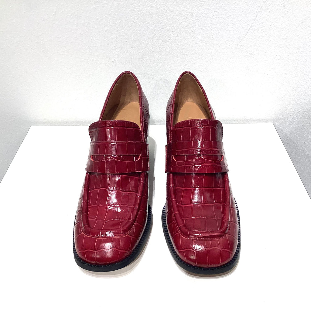 AUDLEY | ZAPATOS DE VESTIR | MUJER | RABAT MARSALA | MULTICOLOR