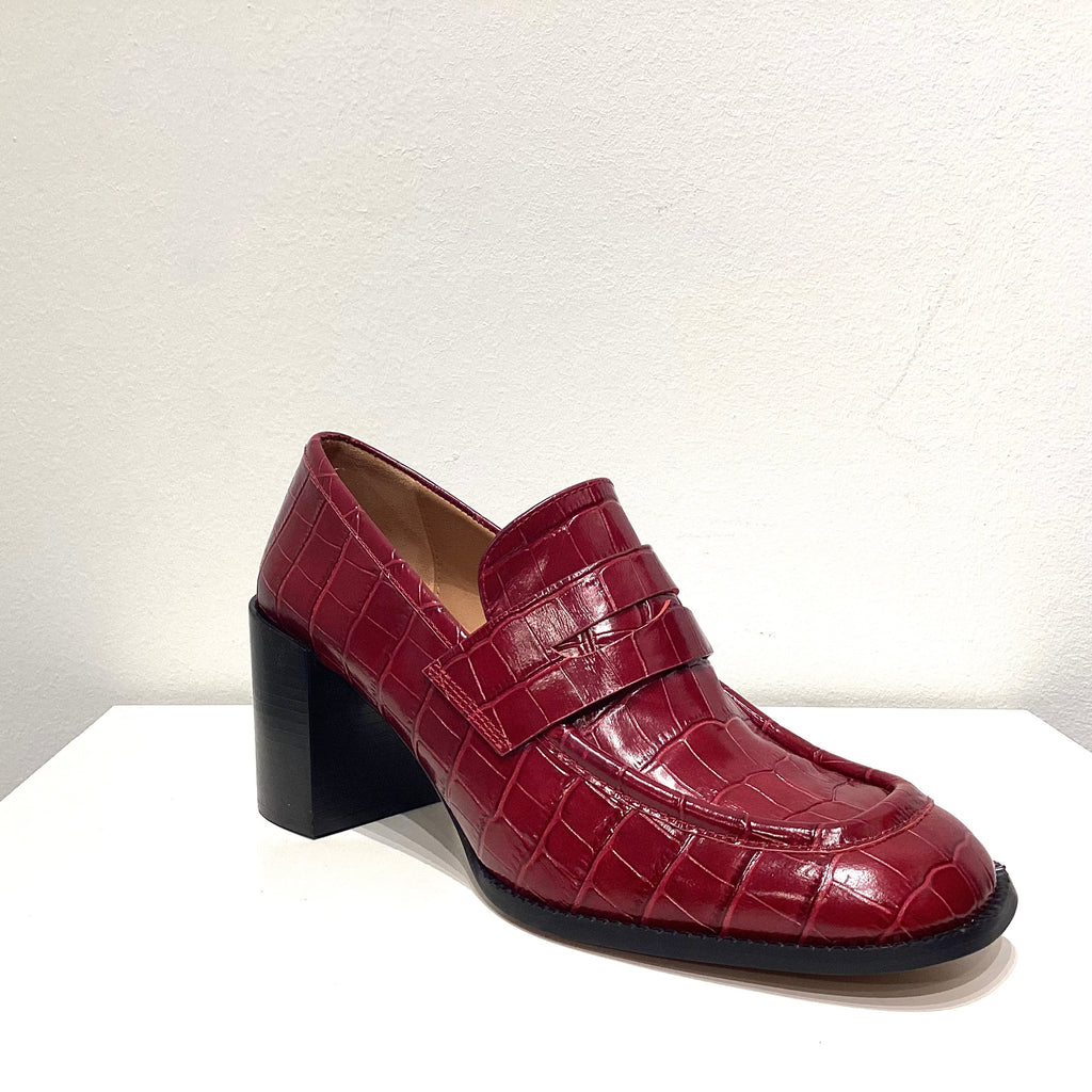 AUDLEY | ZAPATOS DE VESTIR | MUJER | RABAT MARSALA | MULTICOLOR