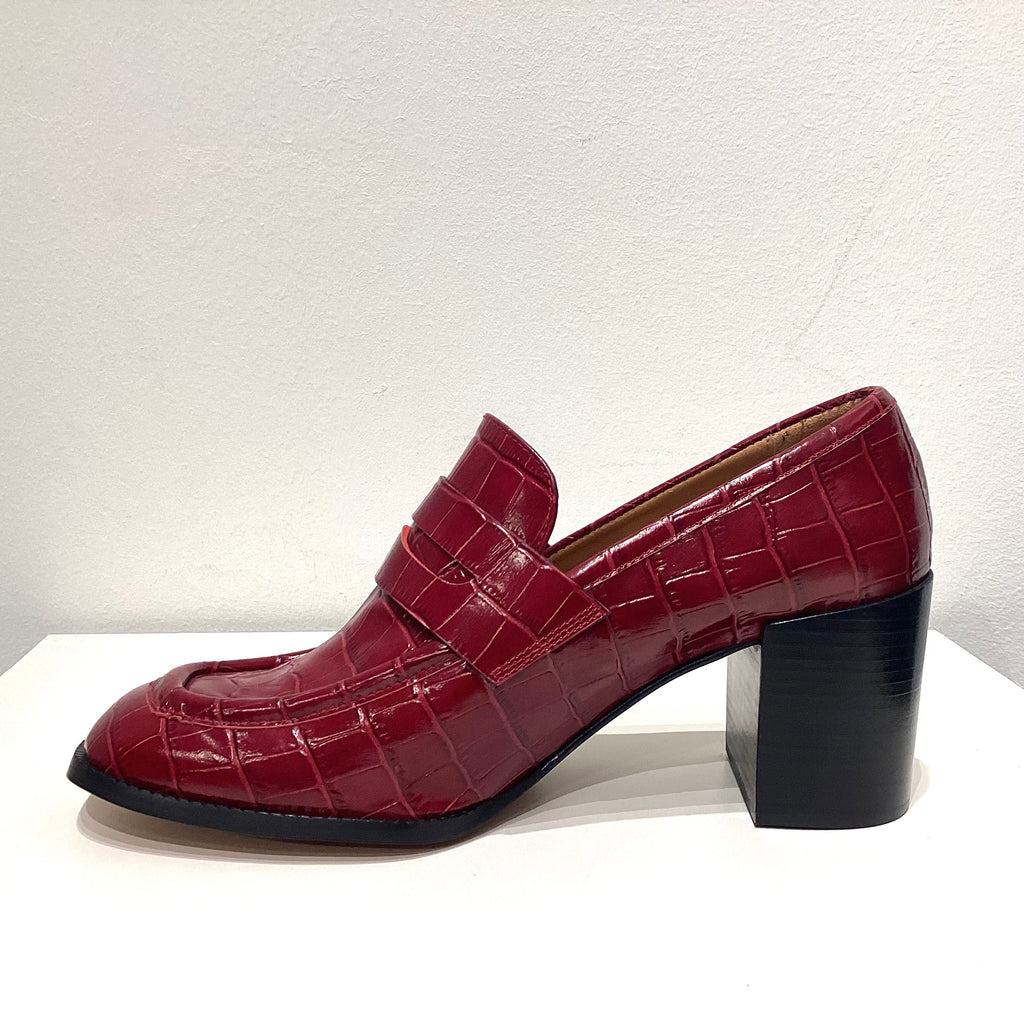 AUDLEY | ZAPATOS DE VESTIR | MUJER | RABAT MARSALA | MULTICOLOR