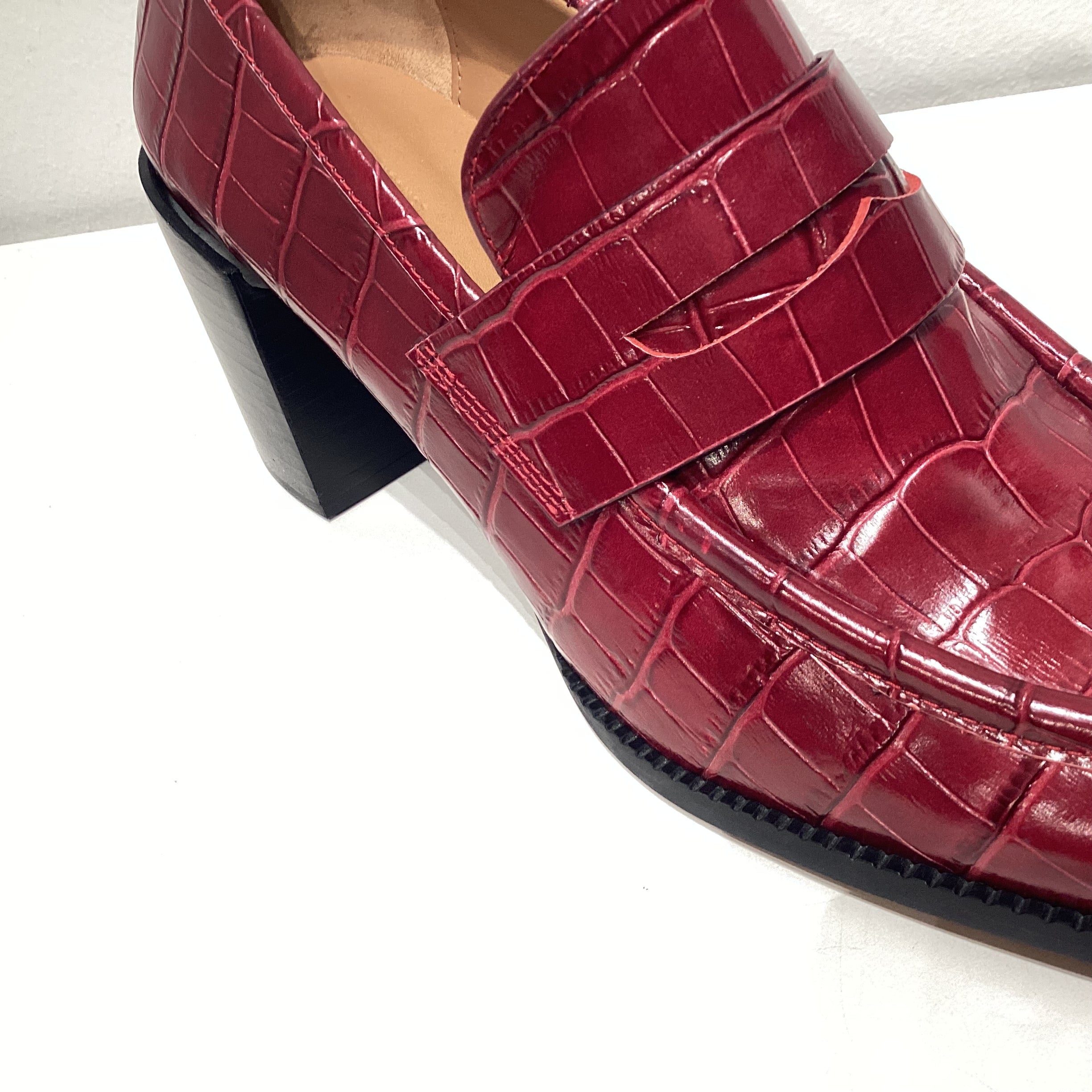 AUDLEY | ZAPATOS DE VESTIR | MUJER | RABAT MARSALA | MULTICOLOR