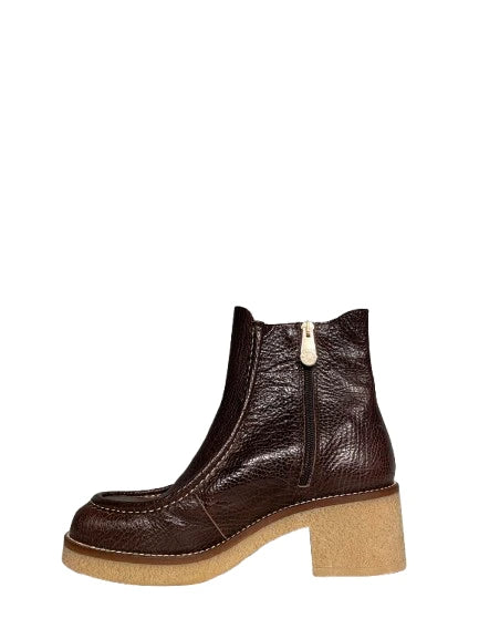PEDRO MIRALLES Kruger Testa: brown boots for women