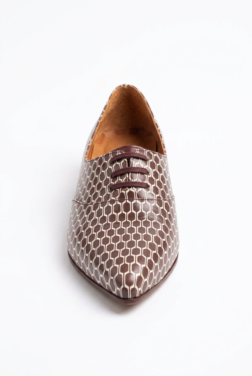 CHIE MIHARA | ZAPATOS DE VESTIR | MUJER | HEKONE BEAN TESTA | MARRÓN