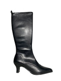INES PALLISER Nappa Stretch Negro: negre botes per a dona