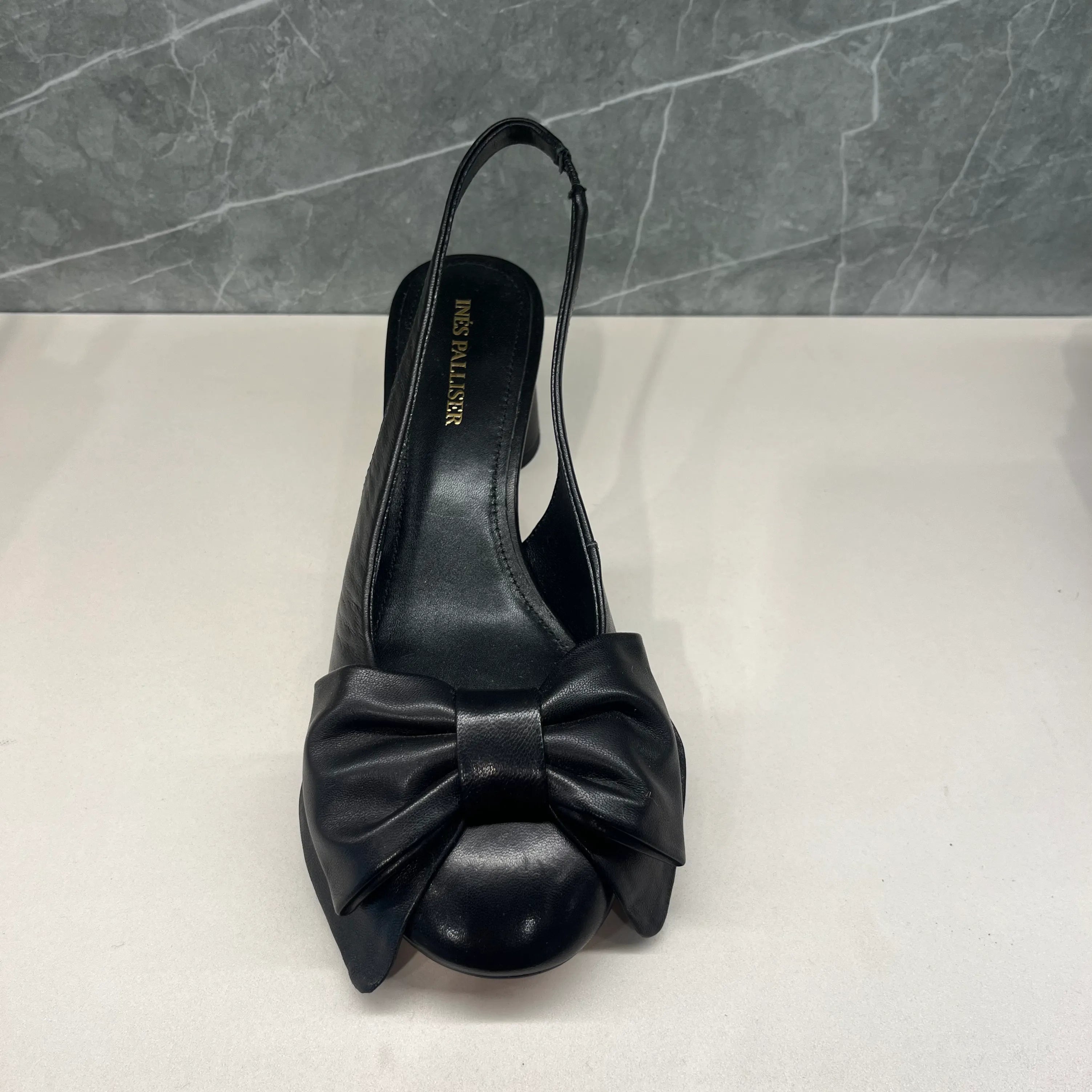 INES PALLISER NAPA - Tacon A: black sandals for women
