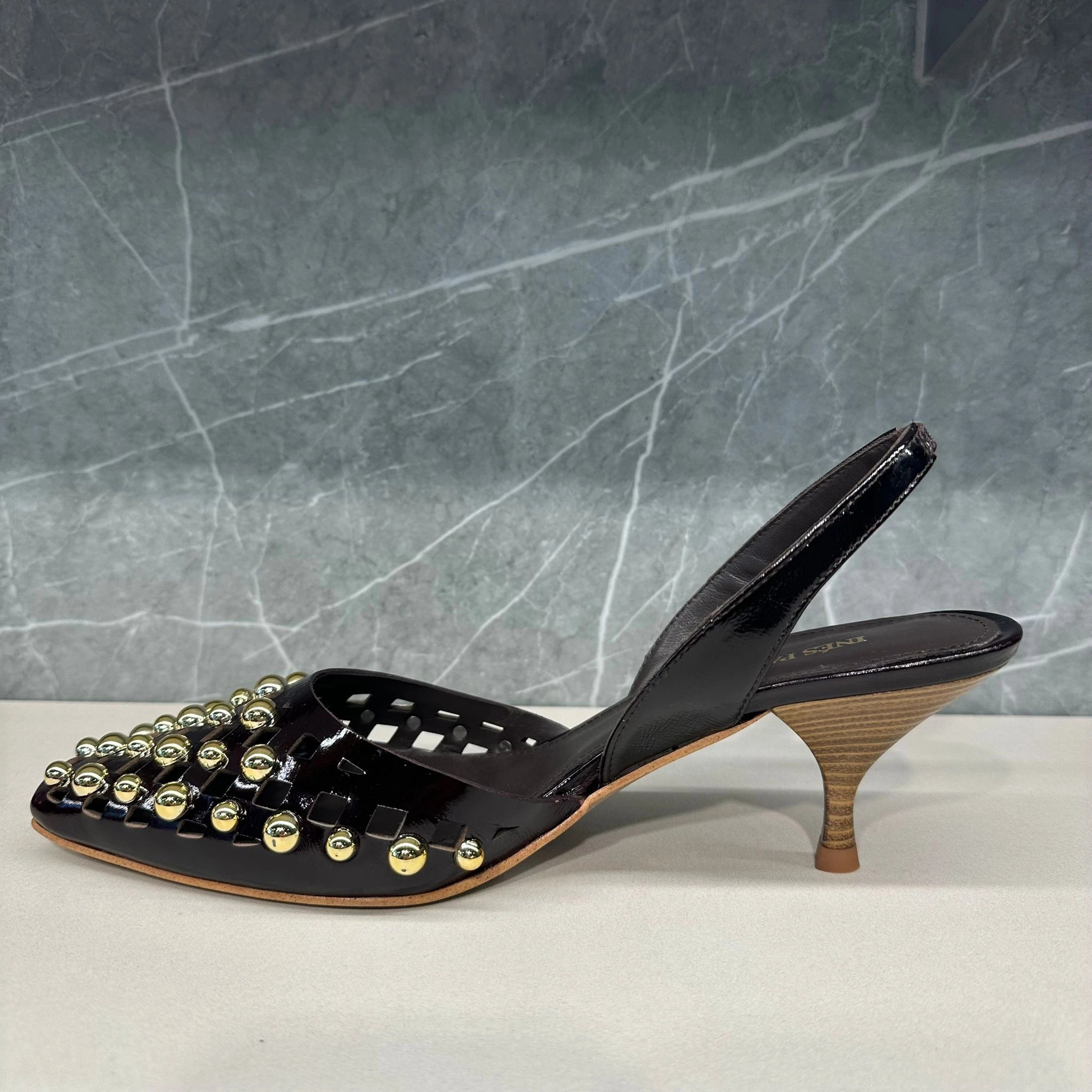 INES PALLISER IP2420.I0 Mogano: brown sandals for women