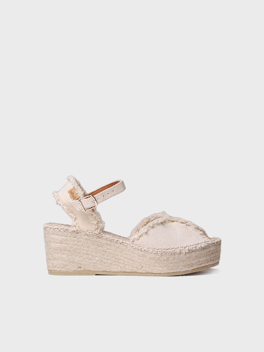 TONI PONS Isaura CRU: beige espadrilles for women