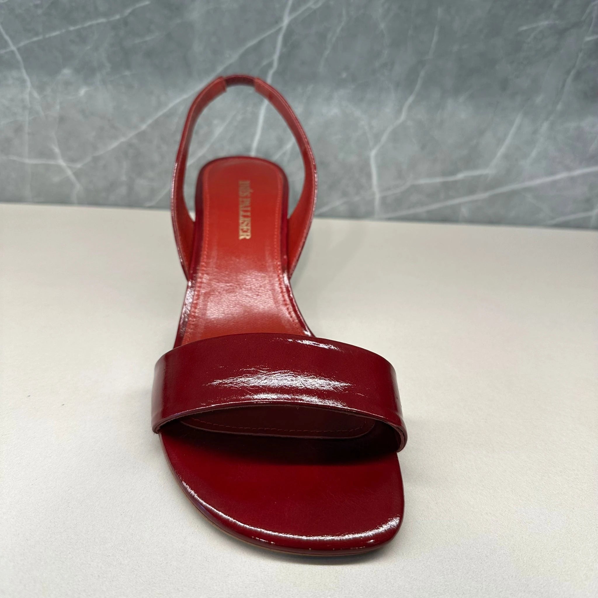 INES PALLISER IP2413.I0 Blood: red sandals for women