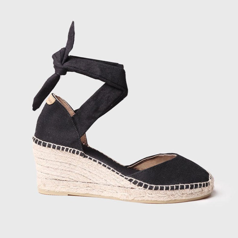 TONI PONS Julia Negre: negre espadrilles per a dona