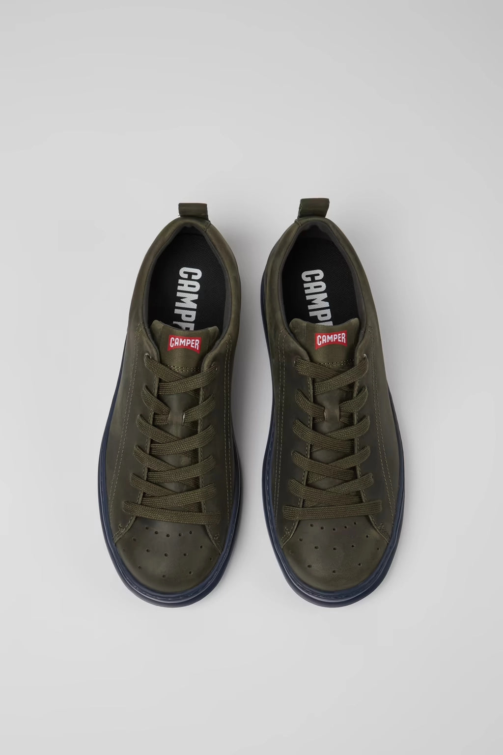 CAMPER Runner FOUR: green shoes for men