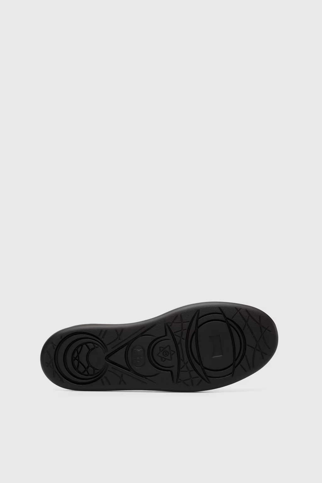 CAMPER Courb: negre sabates per a home