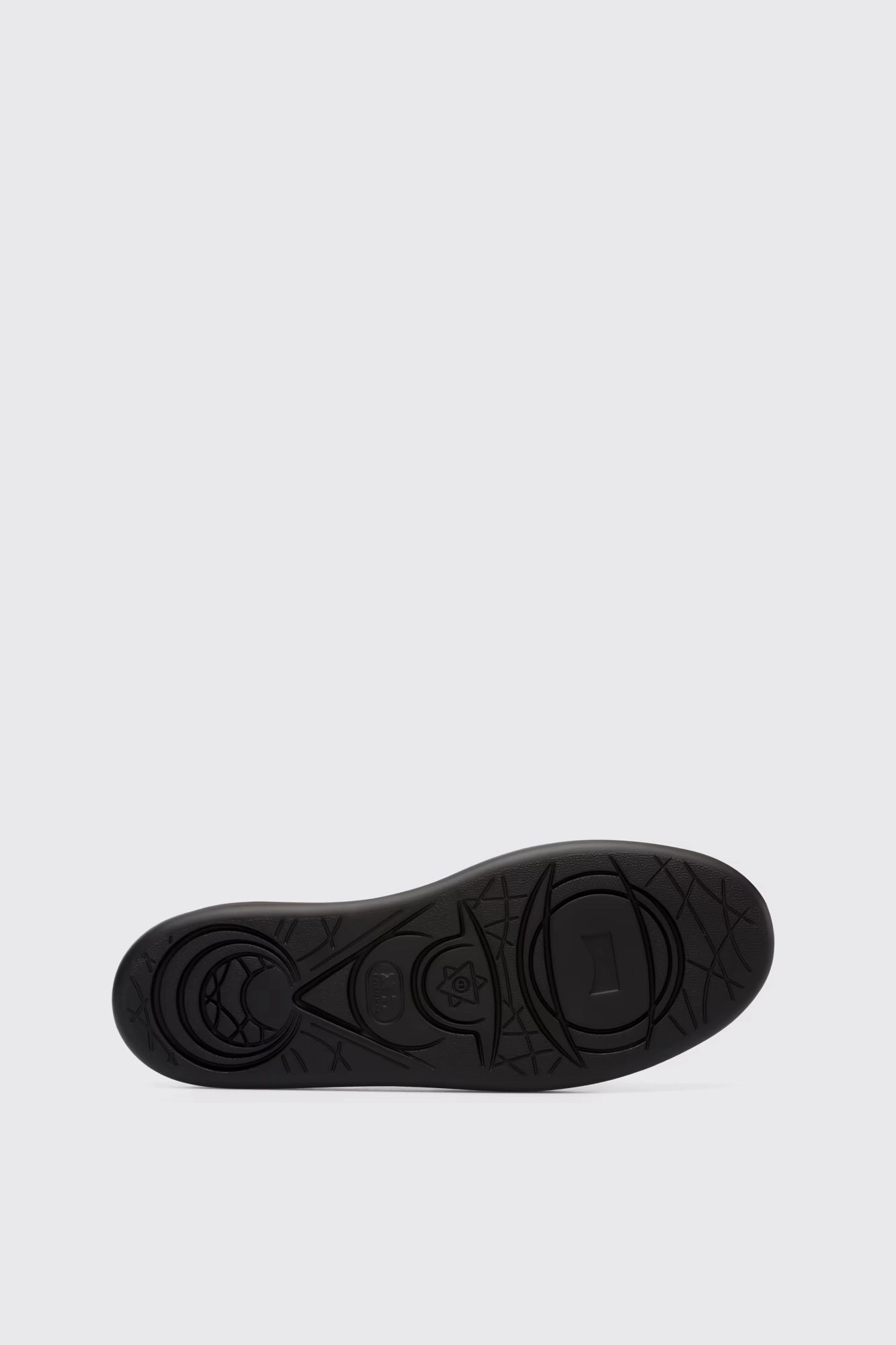 CAMPER Courb: negre sabates per a home