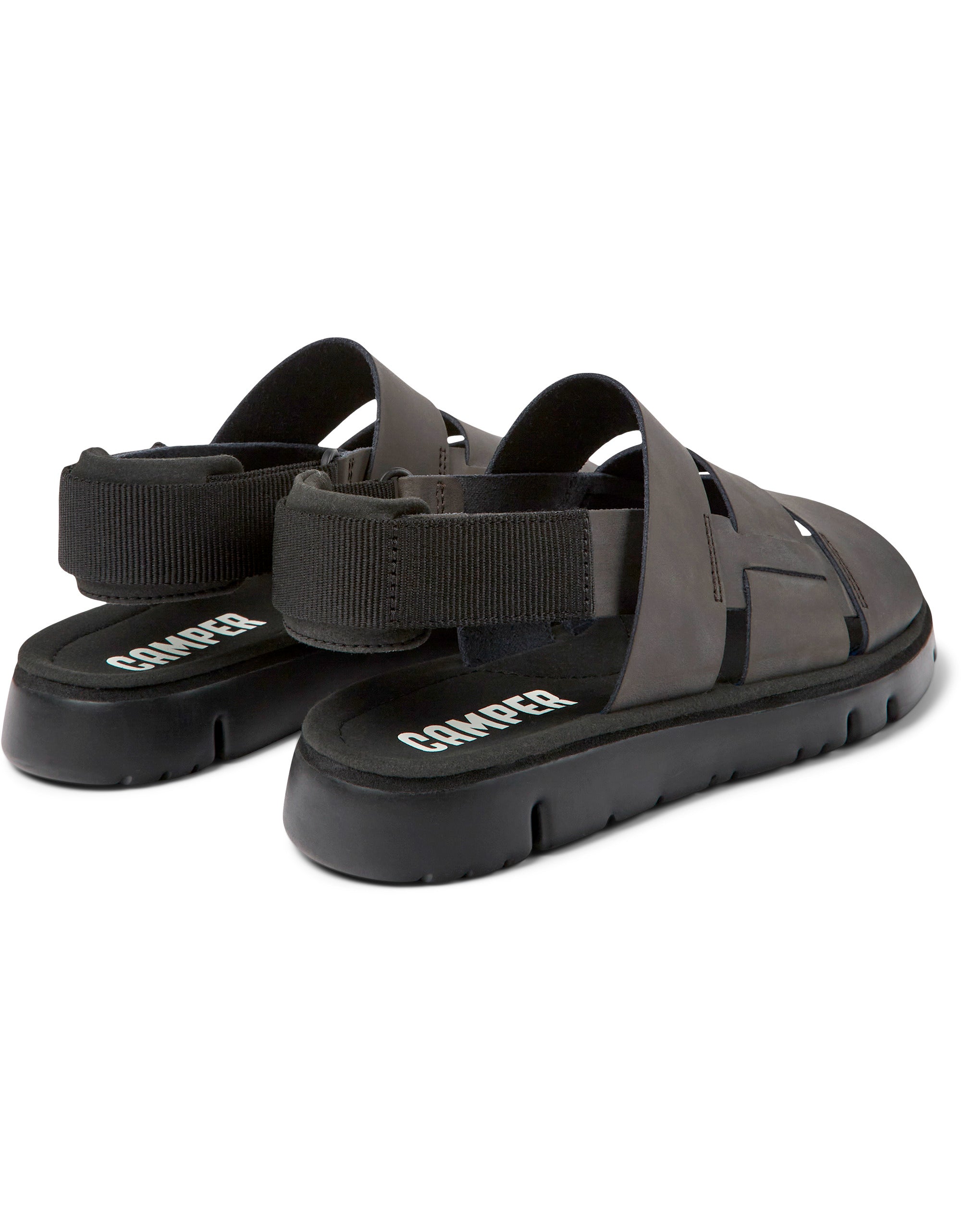 CAMPER Lamper Zambia Orugasand Negro: black shoes for men