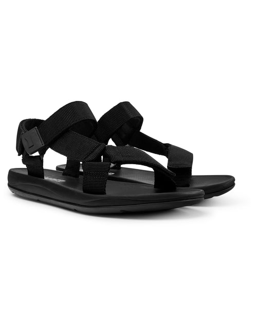 CAMPER Webbing Negro Rematch Negro: чорний взуття для чоловіків