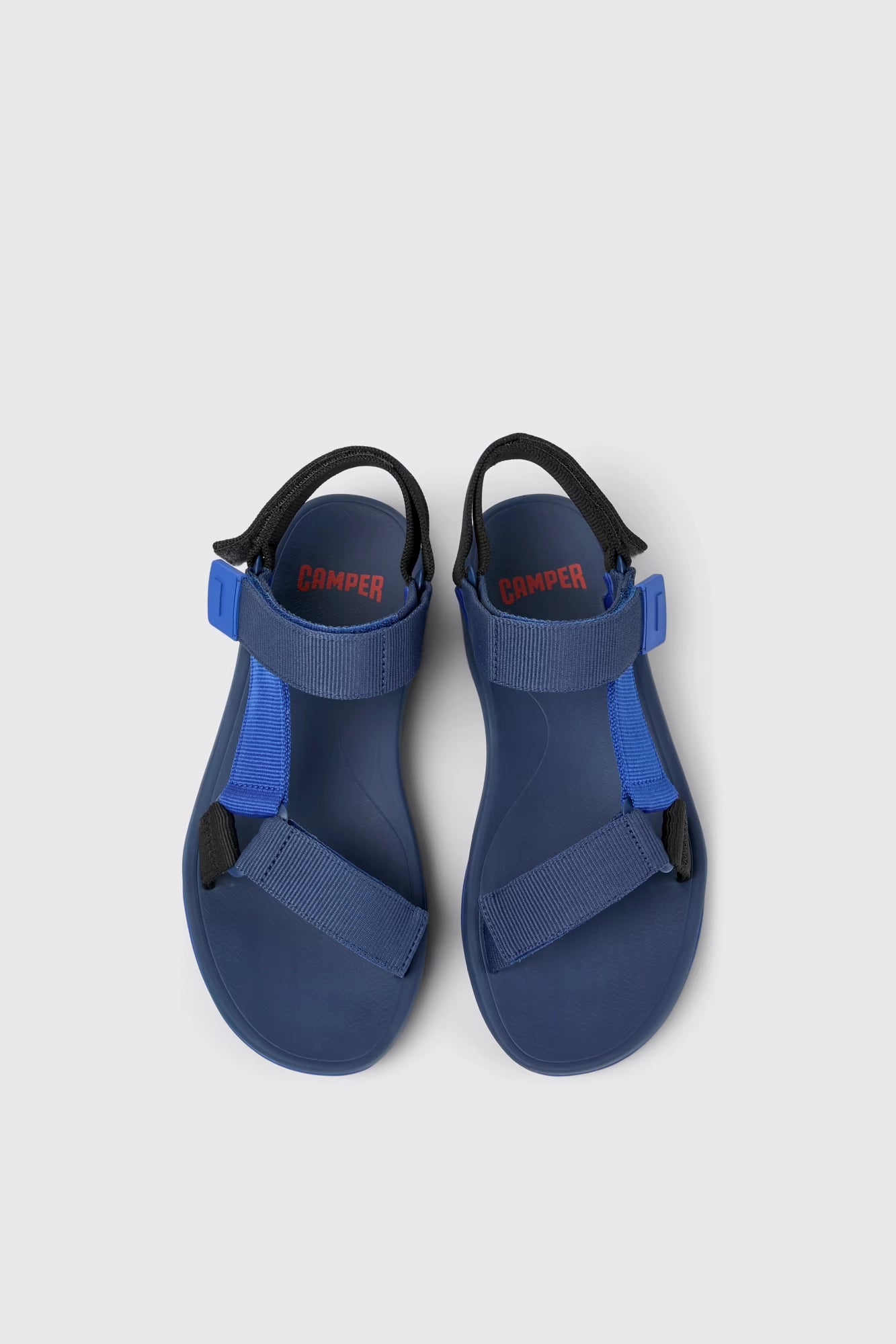 CAMPER Web.nudo Negro Rematch Nudo-sierra: blue shoes for men