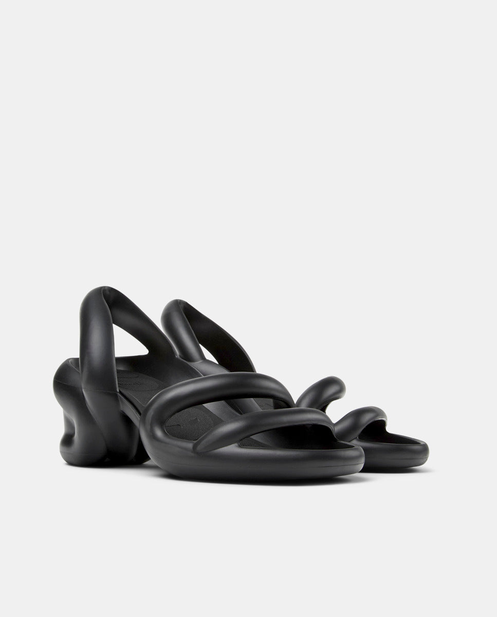 CAMPER Kobarah, black sandals for men at Tascón