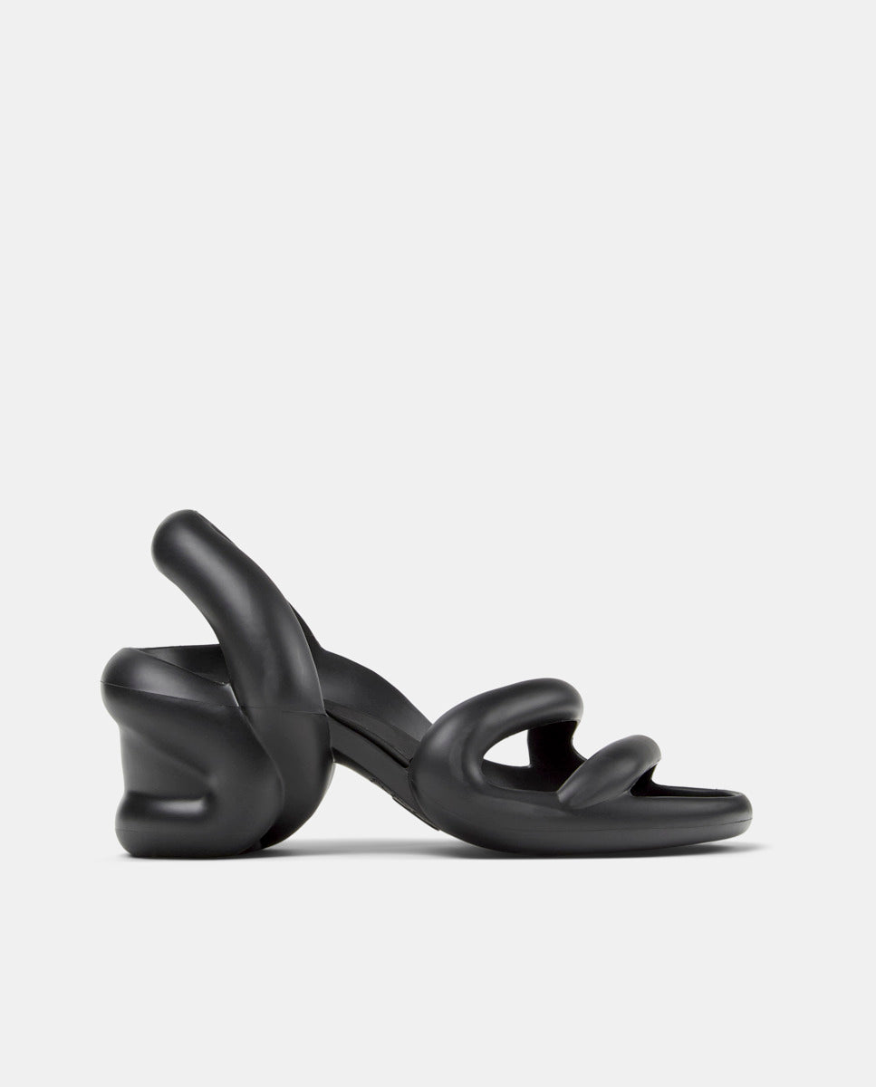 CAMPER Kobarah, black sandals for men at Tascón