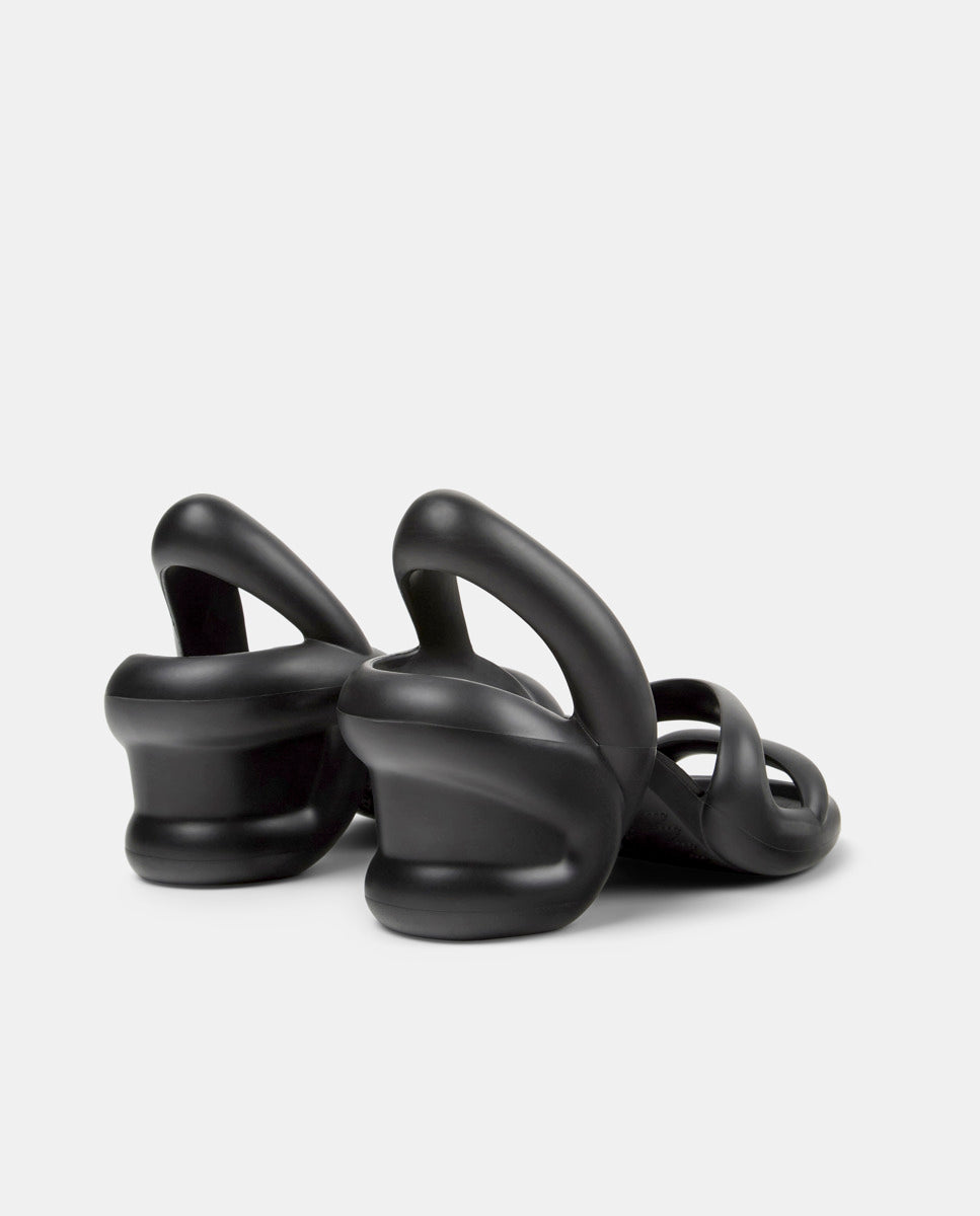 CAMPER Kobarah, black sandals for men at Tascón