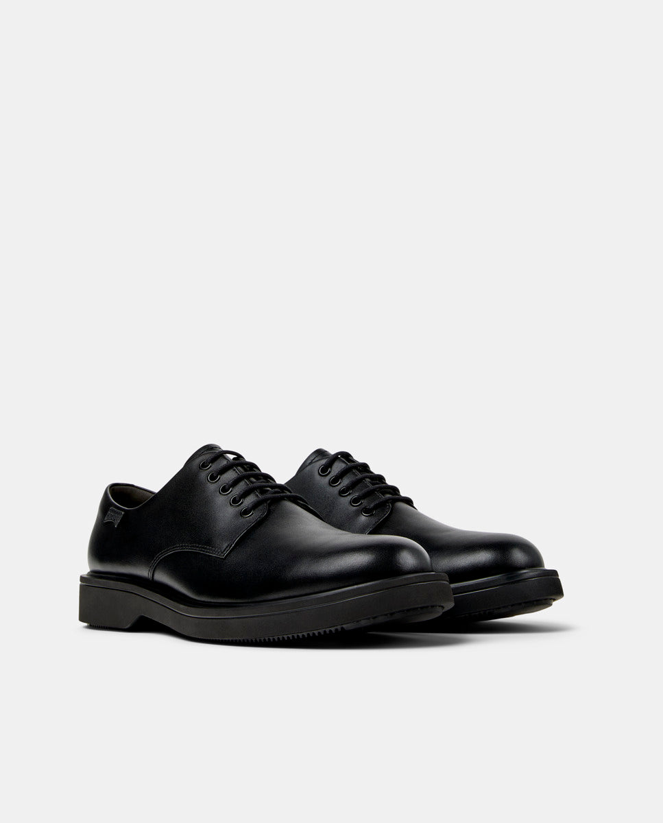 CAMPER Norman K100998, black shoes for men at Tascón