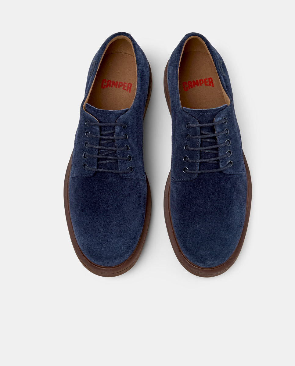 CAMPER Norman, sabates blau per a home a Tascón