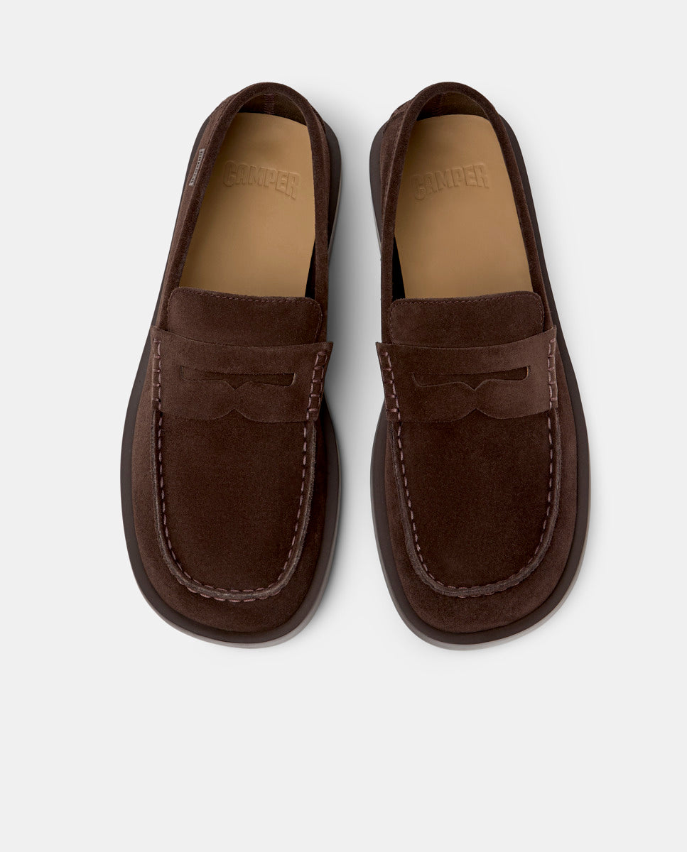 CAMPER Don K101014, brown shoes for men at Tascón