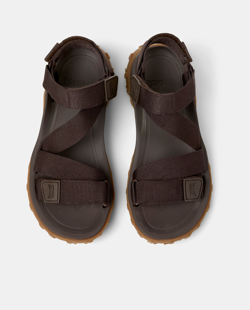 CAMPER Drift Trail Sandal, brown sandals for men at Tascón