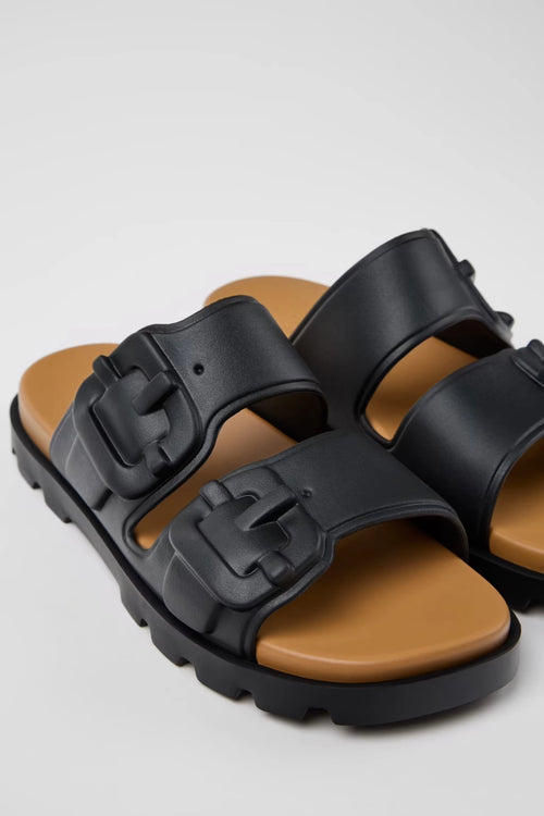 CAMPER 3D Brutus Sandal: أسود صنادل للرجال