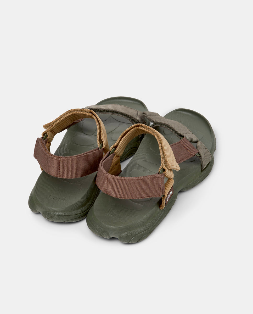 CAMPER Karst K101048，Tascón 棕色男士凉鞋