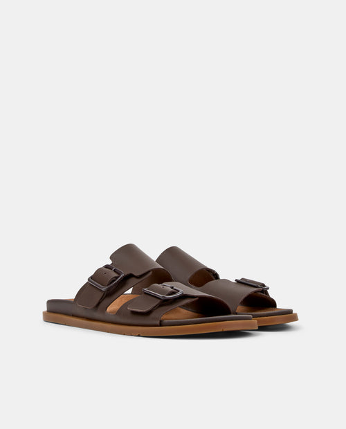 CAMPER Lluc Sandal, коричневый сандалии для мужчин в Tascón
