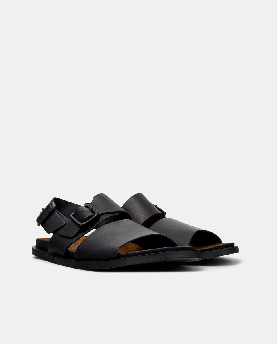 CAMPER Lluc K101092, sandali nero da uomo da Tascón