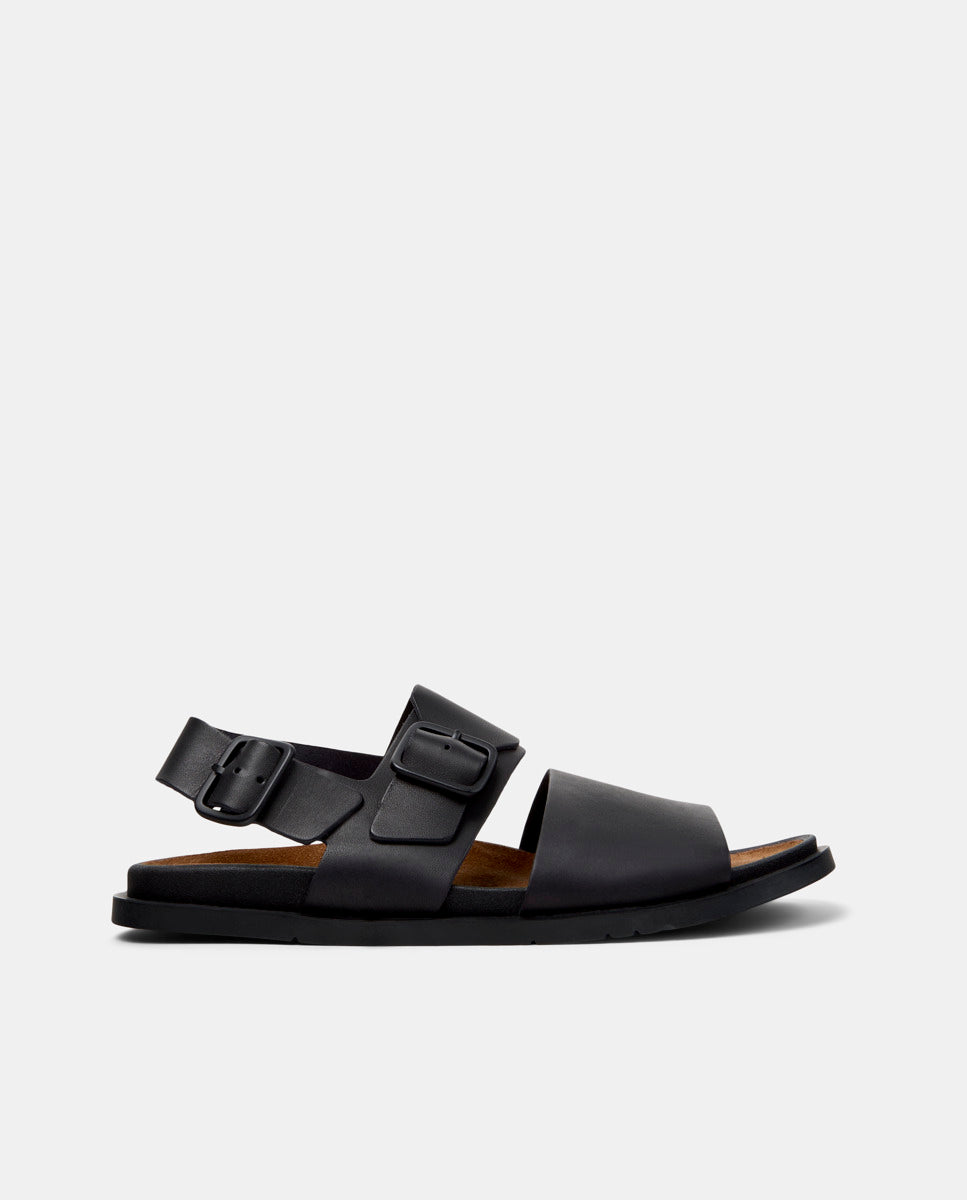 CAMPER Lluc K101092, sandali nero da uomo da Tascón