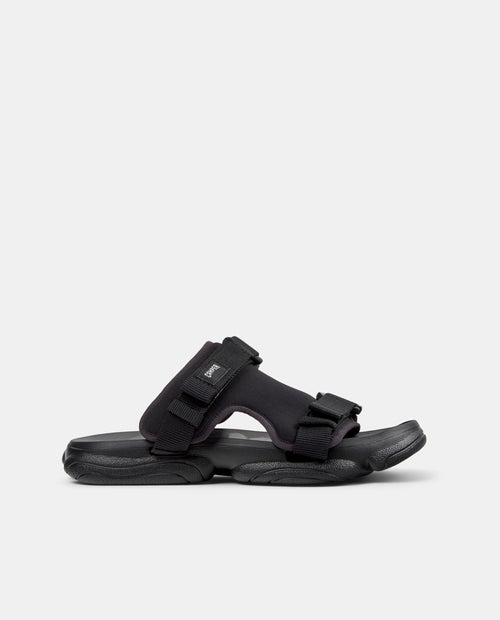 CAMPER Karst Sandal, sandali nero da uomo da Tascón