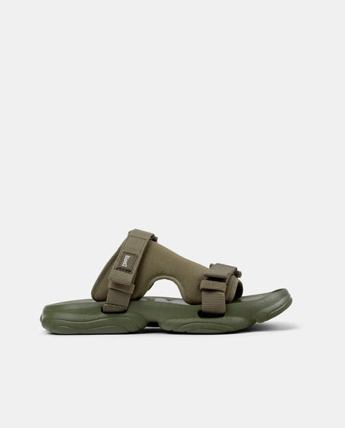 CAMPER Karst Sandal, sandali verde da uomo da Tascón