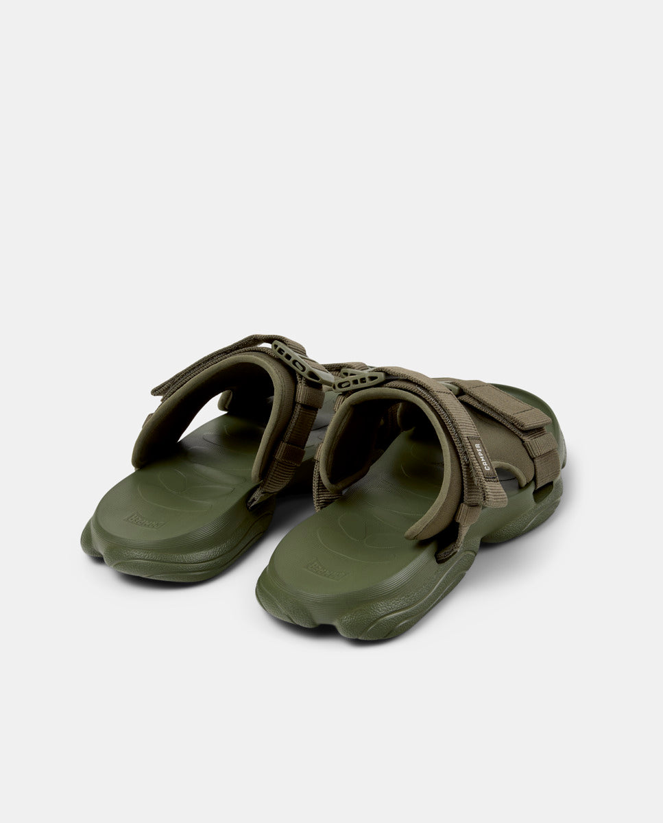 CAMPER Karst Sandal, groen sandalen voor heren bij Tascón