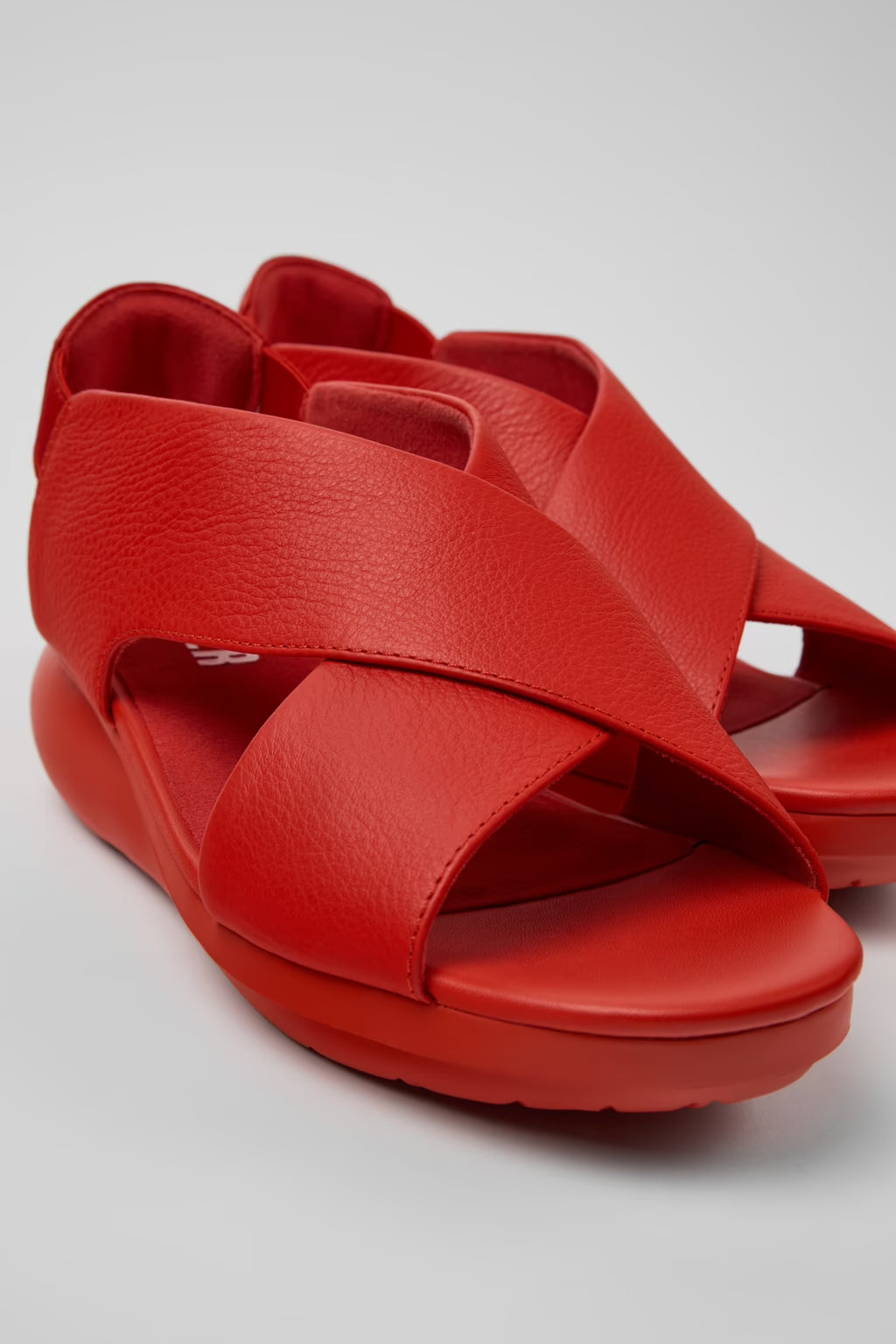 CAMPER Sella Barco Balloon Barco: rot Schuhe für Damen