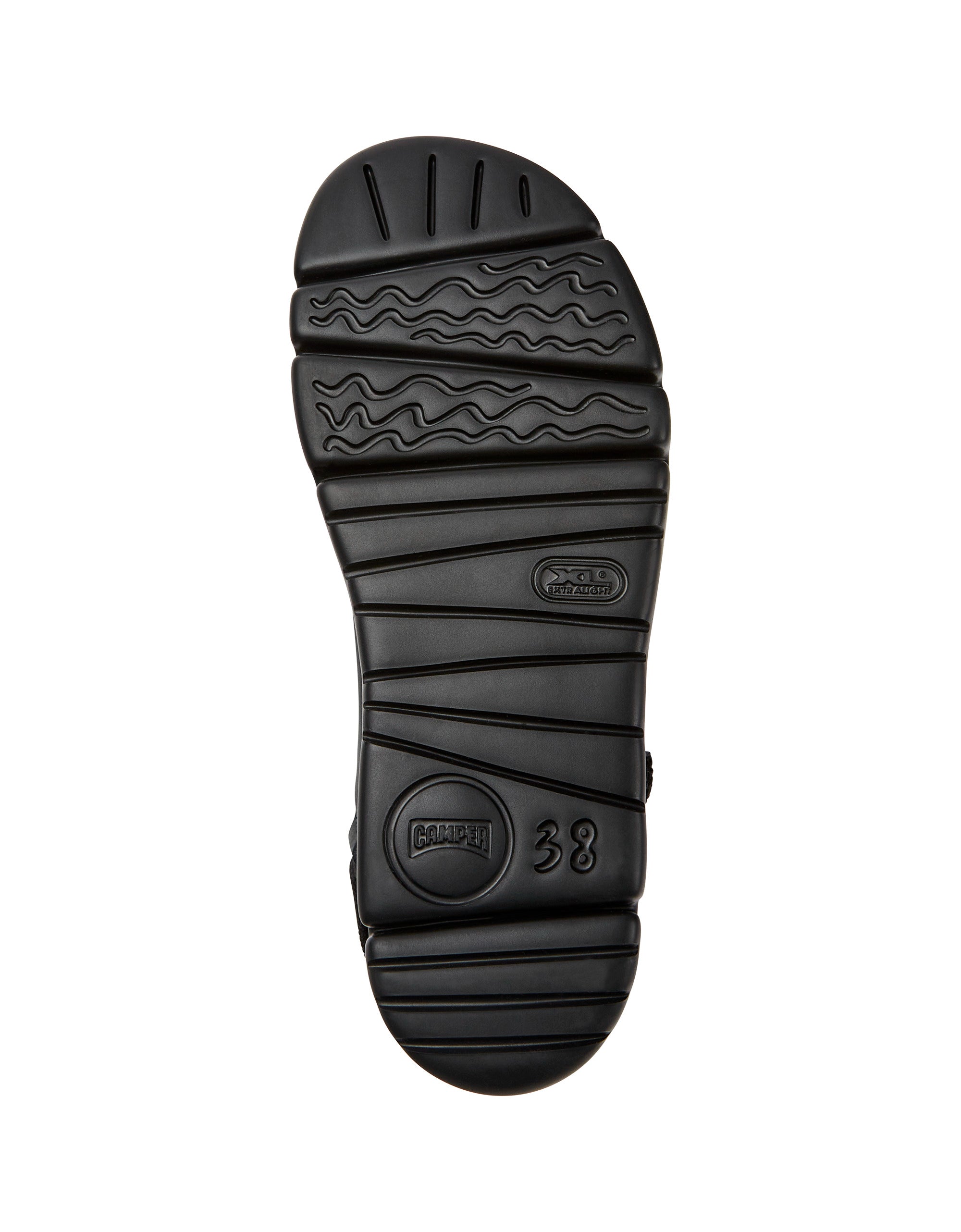 CAMPER Lamper Negro Orugasand Negro: schwarz Schuhe für Damen
