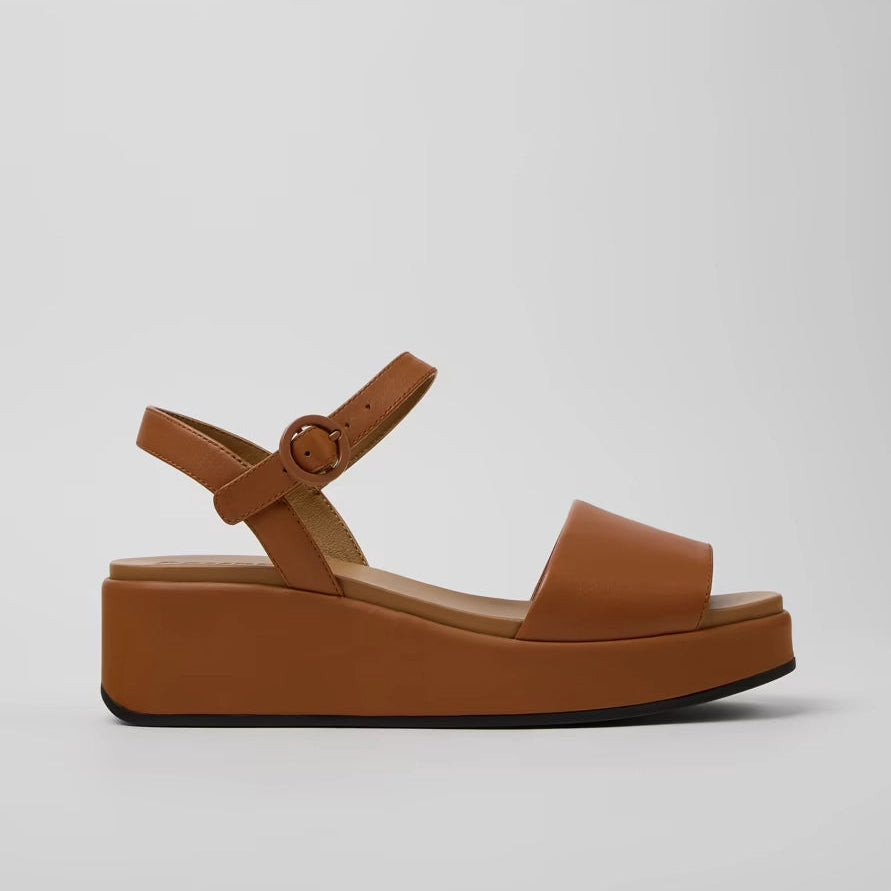 CAMPER | SANDALIAS | MUJER | SPRS MIMBRE MISIA FLIN MIMBRE-NEGRO | MARRÓN