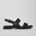 CAMPER EDY: negre sandàlies per a dona